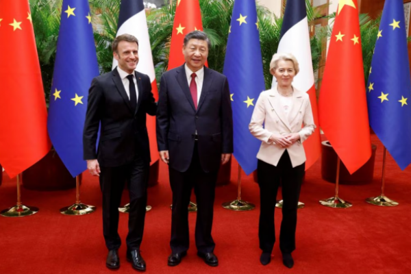 Macron insta a Xi a "hacer que Putin vuelva a la razón" sobre Ucrania