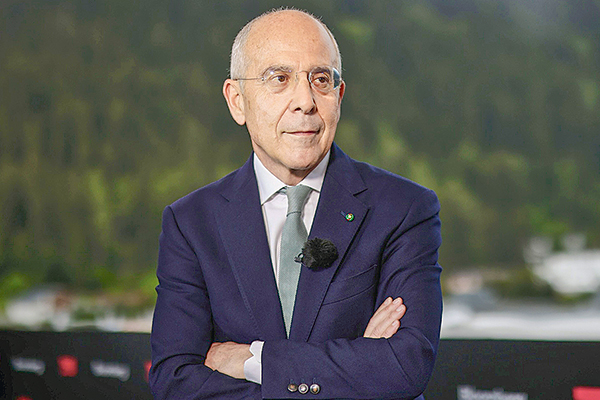 Francesco Starace, presidente ejecutivo del grupo Enel. Foto: Bloomberg