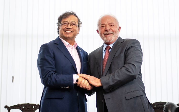 <p>Gustavo Petro y Lula Da Silva entre los 100 líderes del mundo más influyentes, según la revista Time</p>