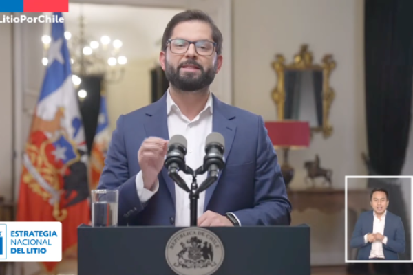 <p>Ahora en DF | Presidente Gabriel Boric anuncia Estrategia Nacional del Litio</p>