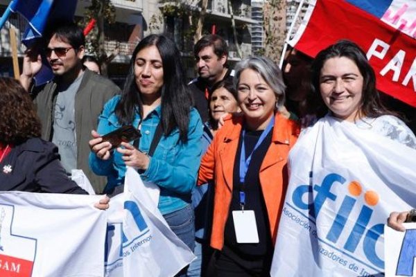 La ministra del Trabajo participó del acto del Día del Trabajador organizado por la CUT.