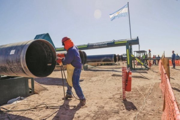 Robots y drones ayudan a construir el gasoducto argentino Néstor Kirchner en Vaca Muerta