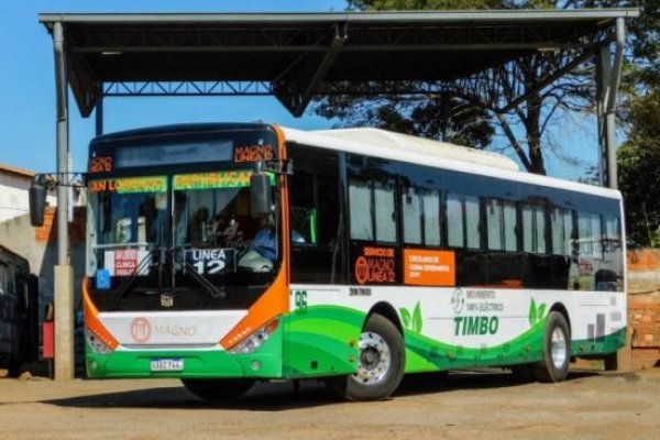 Paraguay anuncia plan de electromovilidad que busca reemplazar el 100% de los buses a combustión