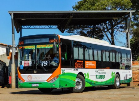 Paraguay anuncia plan de electromovilidad que busca reemplazar el 100% de los buses a combustión