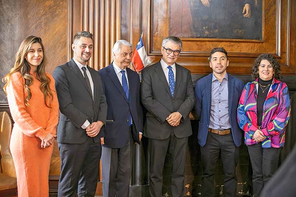 Marcel se reunió ayer con los diputados Cicardini, Manoucheri, Naranjo, Santana y Bravo.