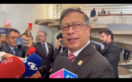 "Cambiar deuda por acción climática", la propuesta de Petro a su llegada a la reunión de Presidentes de Sudamérica