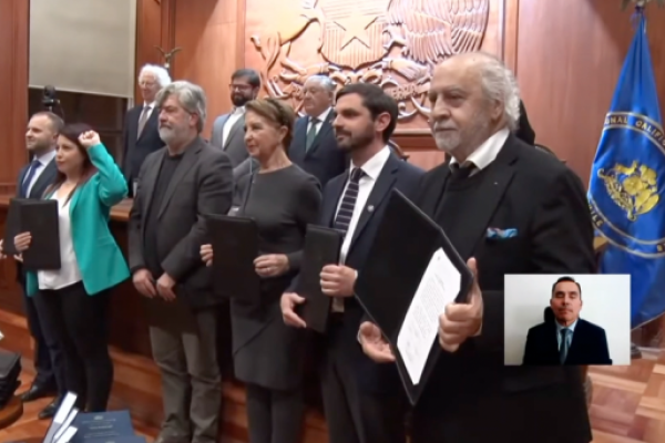 <p>Ahora en DF | Consejo Constitucional proclamado y listo para comenzar su labor el 7 de junio</p>
