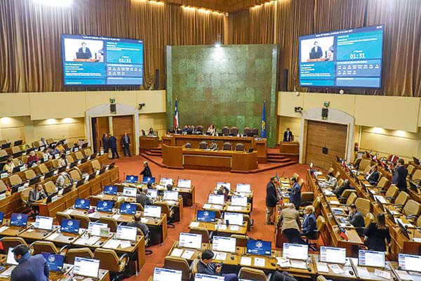 Este miércoles se votó el proyecto de ley SBAP en la Sala de la Cámara de Diputados y Diputadas.