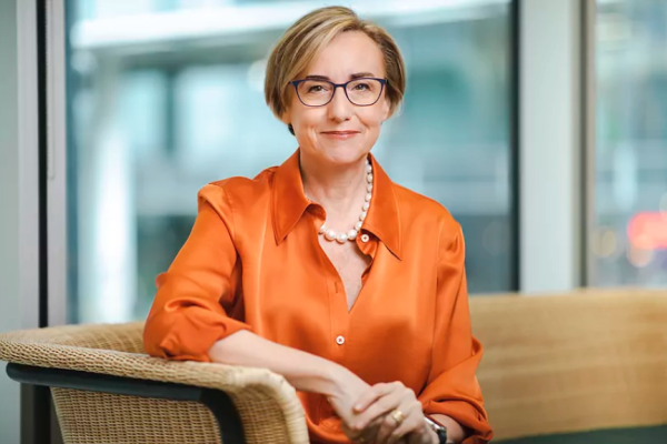<p>Margherita Della Valle, CEO de Vodafone</p>