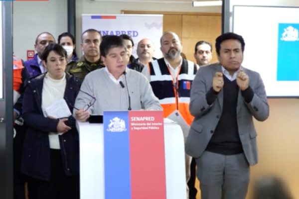 <p>Ahora en DF | Subsecretario Monsalve entrega balance del sistema frontal y advierte posibles cortes de agua en la RM</p>