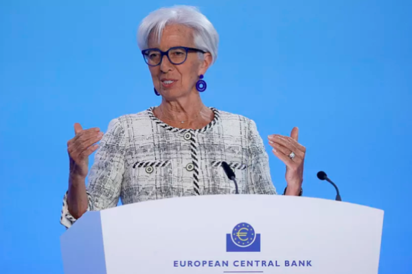 Christine Lagarde, presidenta del BCE.