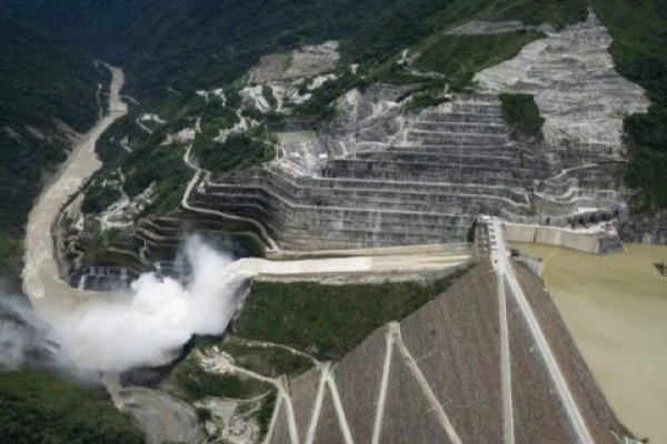 Colombiana EPM instaló la cuarta unidad de rotor de generación de energía en Hidroituango