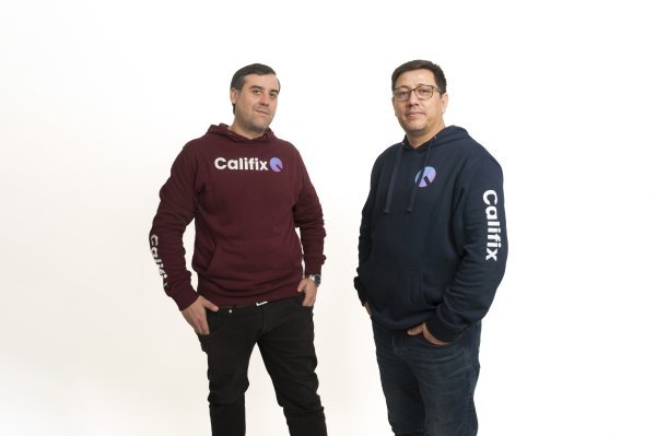 Cristián Veragua y Pablo Aravena, fundadores de Califix.