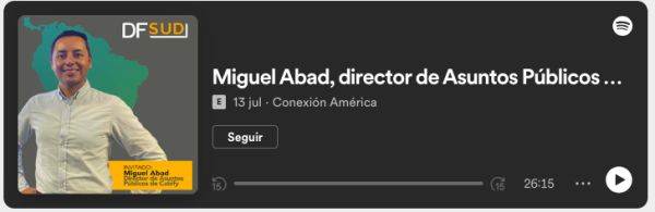 <p>🎙️ Conexión América | Regulación de las aplicaciones de movilidad en Latinoamérica</p>