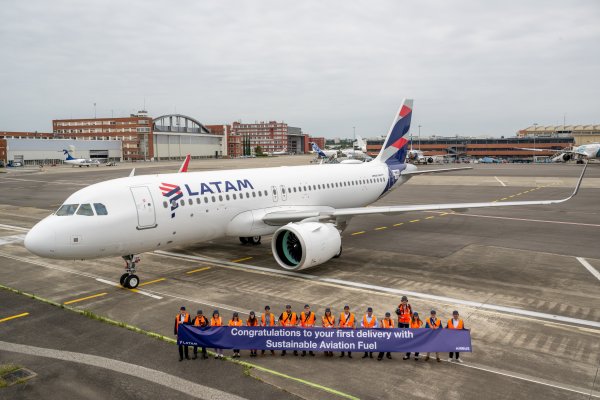 El vuelo se realizó entre Francia y Brasil.