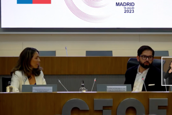 <p>Ahora en DF | Presidente Gabriel Boric encabeza encuentro empresarial de CEOE</p>