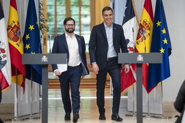 En imágenes: Presidente Boric, en su visita a España.