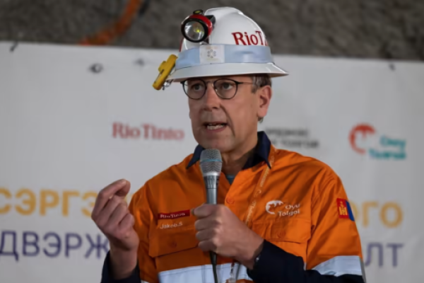 CEO de Rio Tinto, Jakob Stausholm