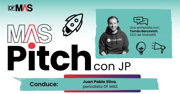 <p>🎙️ MAS Pitch | Tomás Bercovich y su visión de cambiar la industria financiera a través de Global 66</p>
