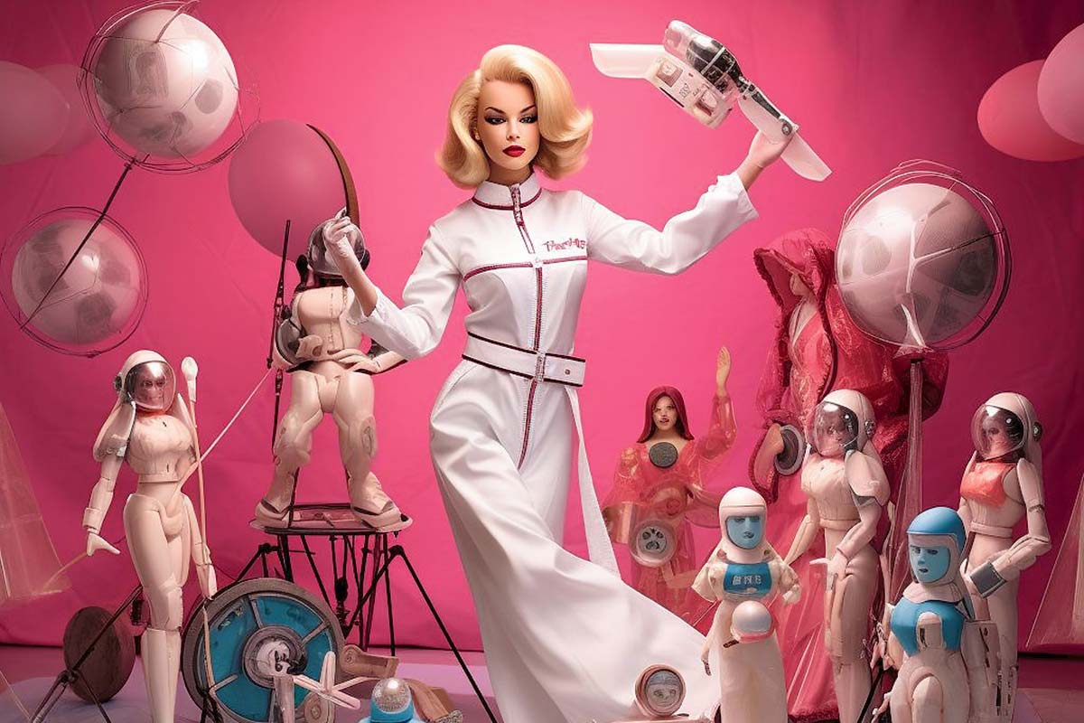 <p>Barbie según Fintualist: la muñeca abrió las posibilidades de representación y simulacros en las mentes de las niñas</p>
