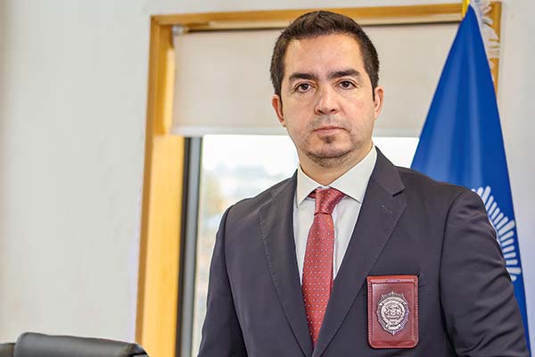 Prefecto Maximiliano Macnamara, jefe nacional de Cibercrimen de la PDI.
