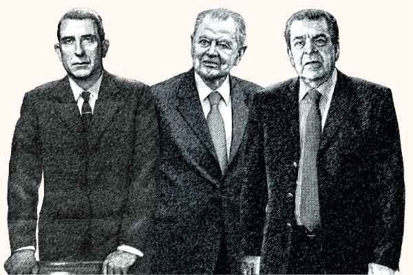 Con menos del 5% representación actualmente, la DC fue un partido que gobernó con tres presidentes: Eduardo Frei Montalva (1964-1970), Patricio Aylwin (1990-1994) y Eduardo Frei Ruiz-Tagle (1994-2000).
