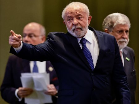 <p>Presidente Lula afirma que los Brics no pretenden desafiar al G7 ni a EEUU</p>