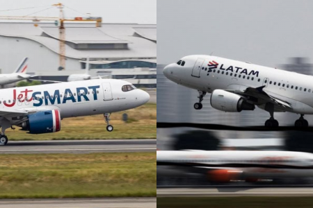 JetSmart acusa distorsión competitiva en rutas Santiago-Lima y pide al TDLC revisar la asignación directa a Latam
