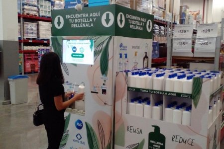 P&G instala piloto de recarga de productos con tecnología chilena en México