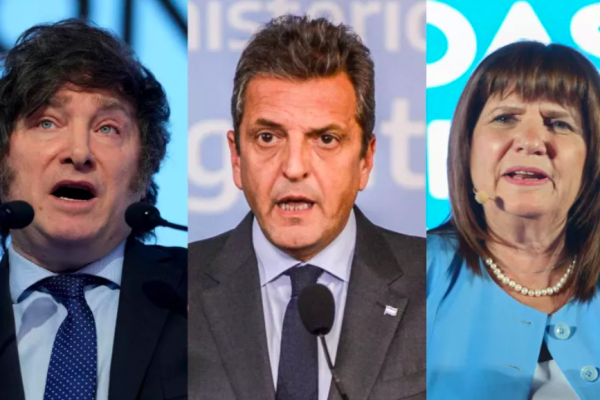 A un mes de las elecciones en Argentina, Milei continúa como favorito en intenciones de votos