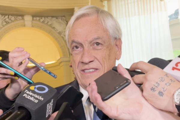 <p>Ahora en DF | Expresidente Piñera tras participar del II° encuentro del Grupo Libertad y Democracia en Argentina</p>
