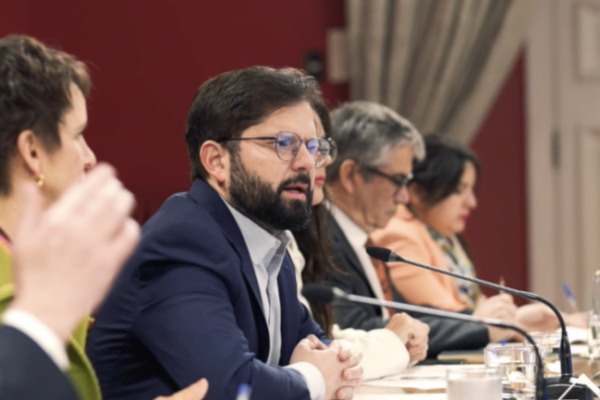 <p>Ahora en DF | Presidente Boric encabeza consejo de gabinete por ley de presupuesto</p>