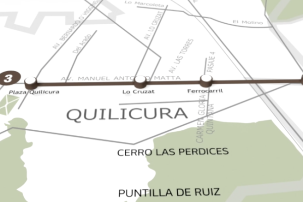 <p>Ahora en DF | Extensión de la Línea 3 del Metro de Santiago llegará hasta Quilicura</p>