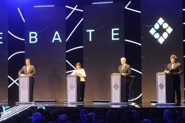 Una reforma al Estado y disculpas por la situación económica de Argentina marcaron el primer debate presidencial