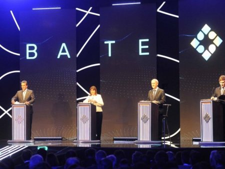 Una reforma al Estado y disculpas por la situación económica de Argentina marcaron el primer debate presidencial