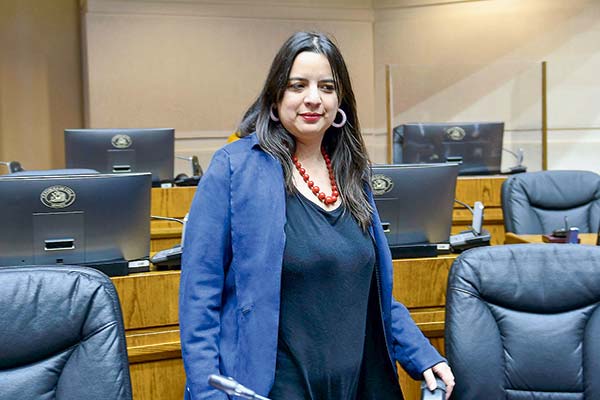 Javiera Martínez, directora de Presupuestos (Dipres). Foto: Agencia Uno