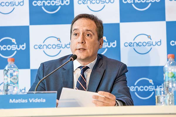 Matías Videla, CEO de Cencosud. Foto: José Montenegro
