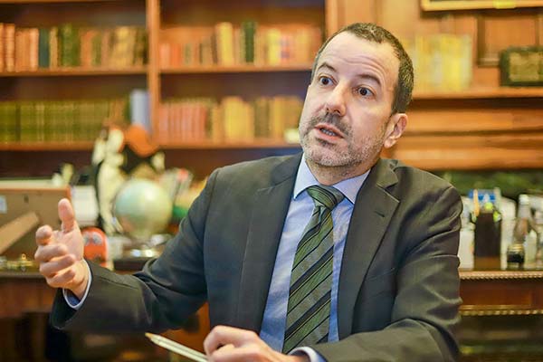 <p>Pablo García, vicepresidente del Banco Central, expuso en un webinar organizado por Bradesco BBI. Foto: Julio Castro</p>