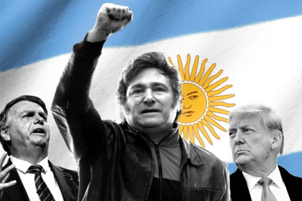 Javier Milei se une a Trump y Bolsonaro en las filas populistas