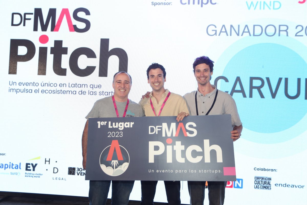 <p>Carvuk fue la startup ganadora de la segunda edición del MAS Pitch</p>