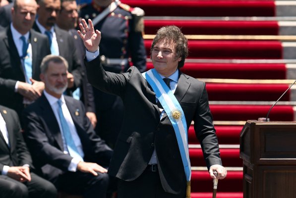 Javier Milei, nuevo Presidente de Argentina.