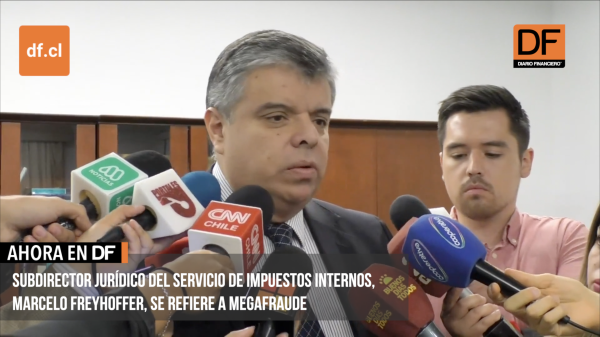 <p>Ahora en DF | Subdirector jurídico del Servicio de Impuestos Internos se refiere a megafraude</p>