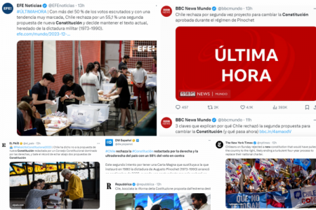 <p>Plebiscito en Chile en los ojos del mundo: principales medios de comunicación destacan el rechazo al nuevo proyecto</p>