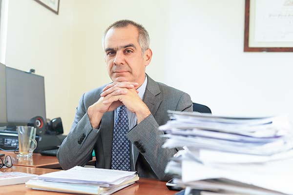 <p>Felipe Sepúlveda, fiscal jefe de Las Condes. Foto: Verónica Ortíz</p>