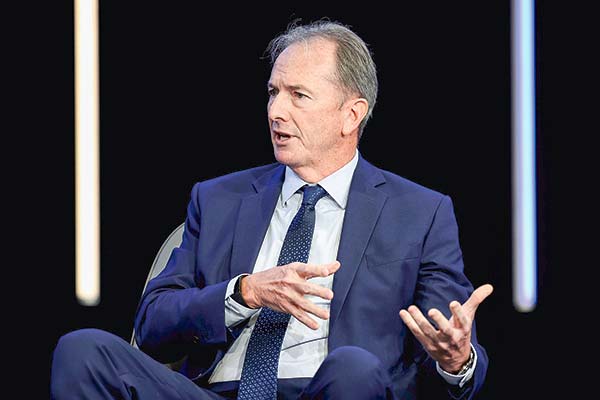 James Gorman, director ejecutivo saliente de Morgan Stanley. Fotos: Bloomberg