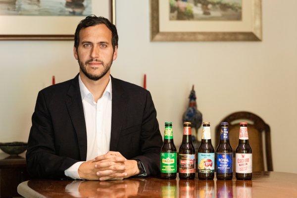 Felipe Saráh, gerente de marca Cerveza Cristal.