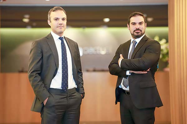 Alberto Silva, IAG director multifamily advisory, y Diego Bobadilla, head of portfolio solutions de BTG Pactual. Foto: Julio Castro