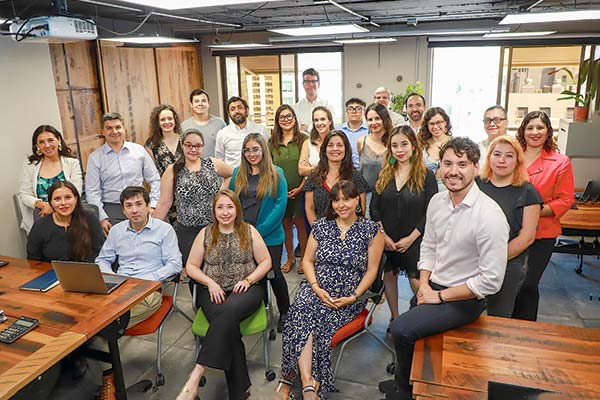 El equipo de Banca Ética Latinoamericana. Foto: Julio Castro