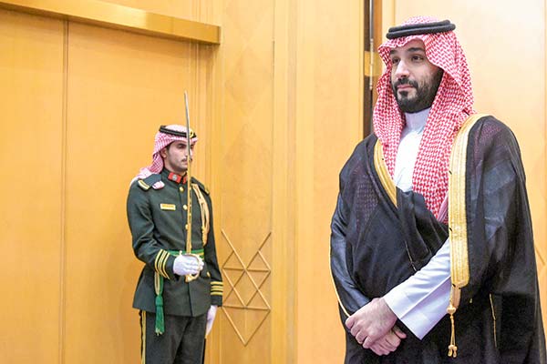 Mohamed Bin Salman, príncipe heredero de Arabia Saudita. Foto: Reuters