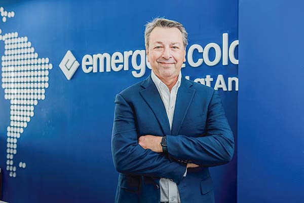 Presidente y cofundador de Emergent Cold en Latam, David Palfenier.